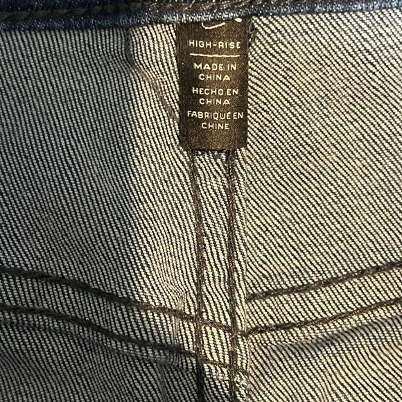 White House Black Market Beaded Tuxedo Jeans Striped High-Rise Skinny Ankle 00 - Picture 11 of 16